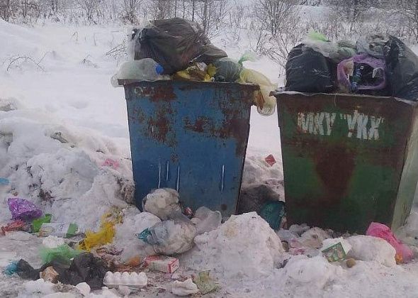 На улице Железнодорожной четыре дня не вывозился мусор с контейнерной площадки. «Рифей» отреагировал