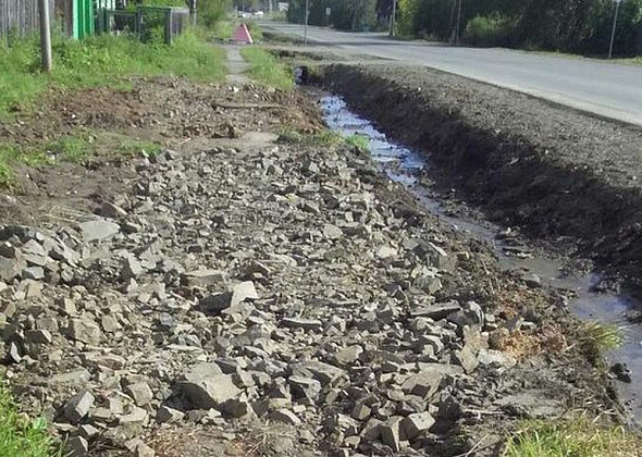 В городе устроят и восстановят кюветы 