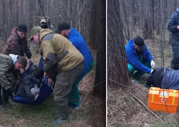 В Карпинске нашли без вести пропавшего мужчину. Он три дня блуждал по лесу