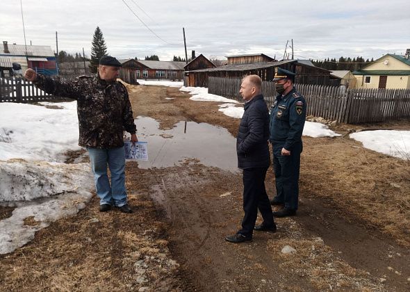 Жителям Сосновки напомнили о пожарной безопасности