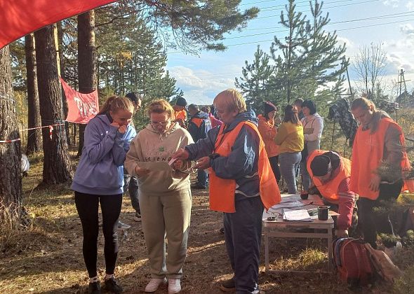 В Карпинске прошли соревнования по спортивному ориентированию среди педагогов