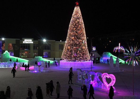 Торжественное открытие новогоднего городка традиционно запланировано на 25 декабря