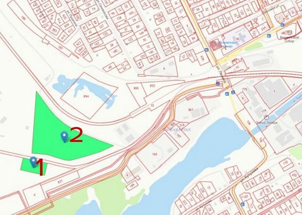 Карпинская мэрия ищет бизнесменов, готовых взять в аренду два участка в южной части города