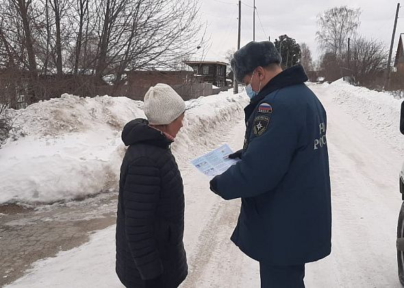 Спасатели вновь предупреждают жителей об опасности весеннего льда