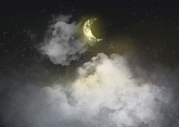 Сегодня - полное лунное затмение. Но из Карпинска его не увидеть