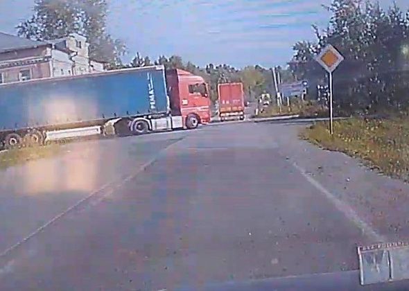 Карпинцы обратили внимание на нарушение ПДД со стороны иностранных дальнобойщиков