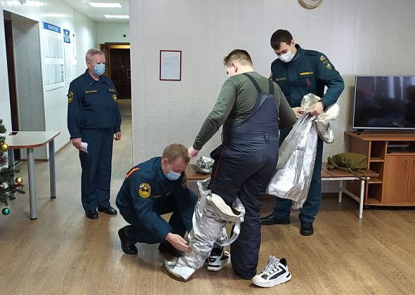 Работники 266 ПСЧ провели День открытых дверей для школьников