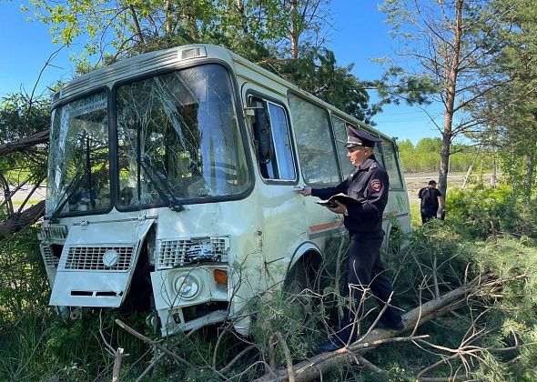 В ГИБДД рассказали подробности ДТП с автобусом