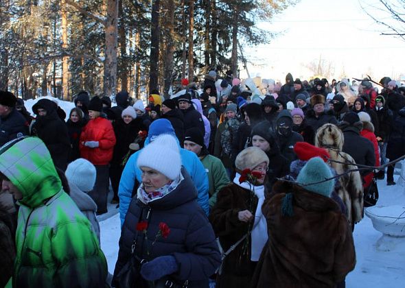 В Карпинске почтили память мужчин, которые погибли на войне в Афганистане