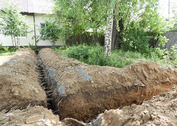 В Карпинске идет газификация семи улиц и одного переулка