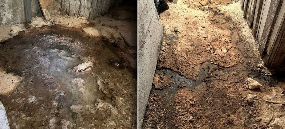 «Все пропитано фекалиями». Жильцы дома по Луначарского показали, что творится в их подвале