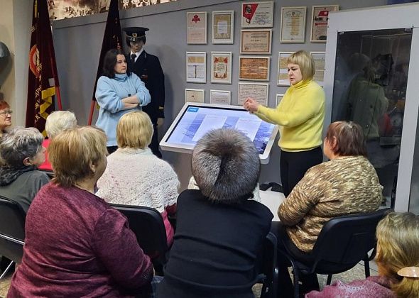 В карпинском музее есть сенсорный стол, который «рассказывает» об истории разреза